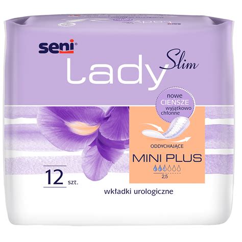 Wkładki Urologiczne Dla Kobiet SENI Lady Slim Mini Plus Senioralny pl