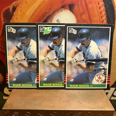 Donruss And Leaf Wade Boggs Boston Red Sox Hof Lot Of Ebay