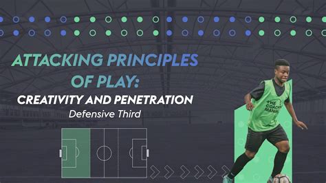 Attacking Principles Of Play Creativity And Penetration Defensive Third The Coaching Manual