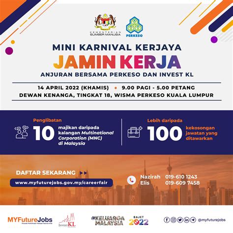 Mini Karnival Kerjaya JAMIN KERJA