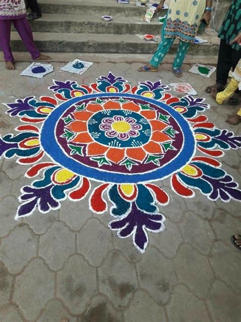 Pin By Latha Packirisamy On Rangoli Rangoli Designs Very Easy