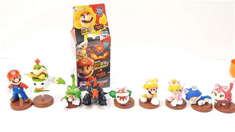 Super Mario 3D World Bowser S Fury Choco Egg Furuta Figures Unboxing