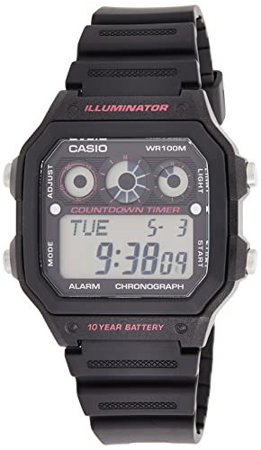 Buy Casio Youth Series Digital Grey Dial Men S Watch AE 1300WH 1A2VDF