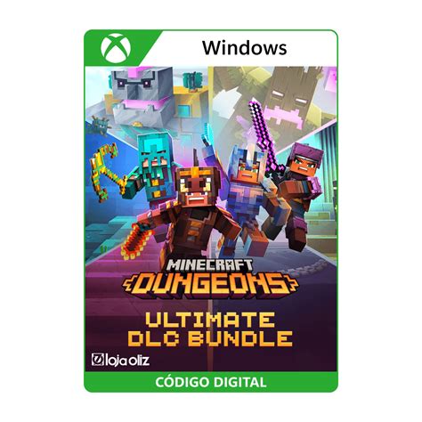 Minecraft Dungeons Ultimate Dlc Bundle Windows Loja Oliz Digital