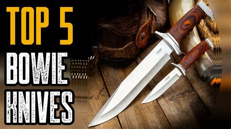 Top 5 Best Bowie Knife For Survival 2020 YouTube