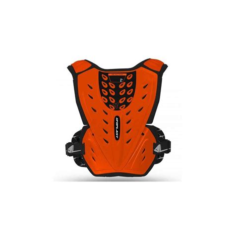 Plastron Motocross Ufo Plast Reactor Enfant Orange