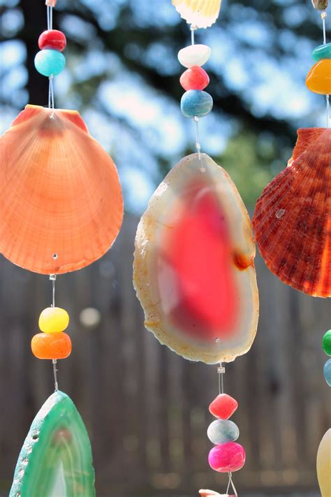 Sea Shell Wind Chimes Driftwood Seashell Wind Chimes Wind Seashell Wind