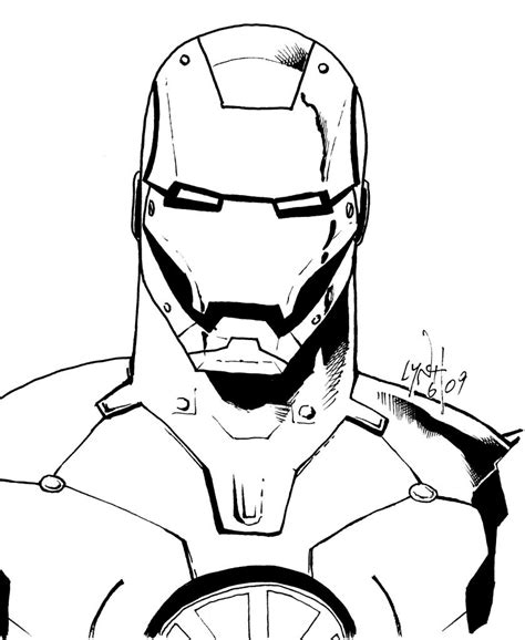 Iron Man Helmet Drawing at GetDrawings | Free download