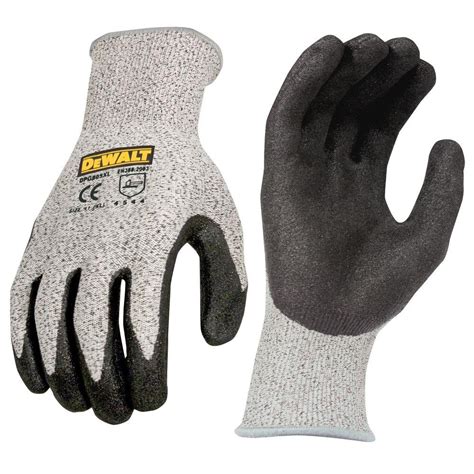 Dewalt Cut Protection Size Extra Large Glove Dpg805xl The Home Depot