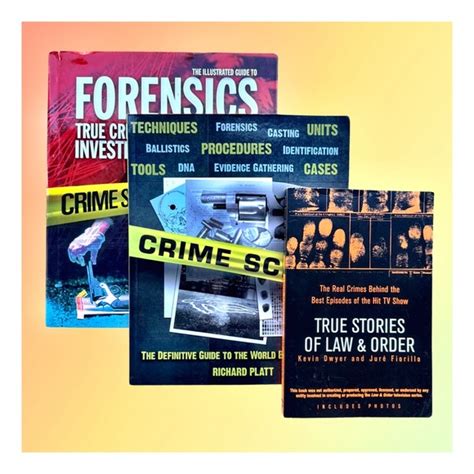 Forensics Other True Crime 3book Collection True Crime Scenes Crime