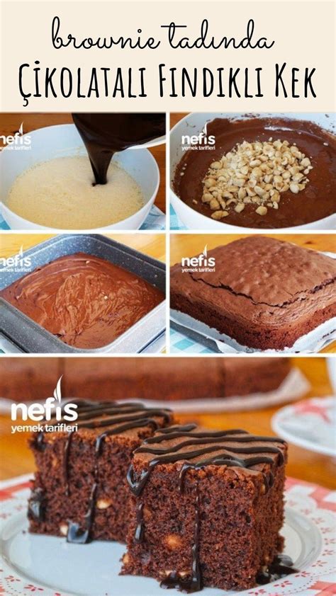 Browni Tadında Fındıklı Kek Tarifi videolu Nefis Yemek Tarifleri