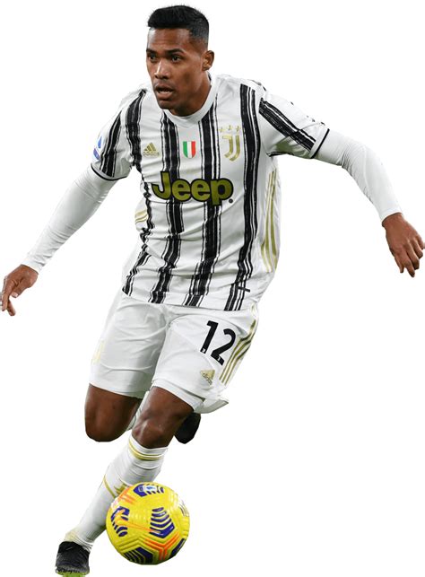 Alex Sandro Juventus football render - FootyRenders