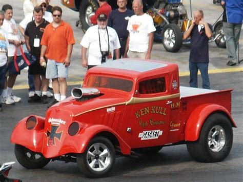 Ken Kull S Red Baron 33 Willys Pick Up Gasser Willys Drag Racing