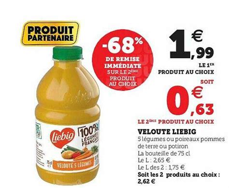 Promo Velout Liebig Chez U Express Icatalogue Fr