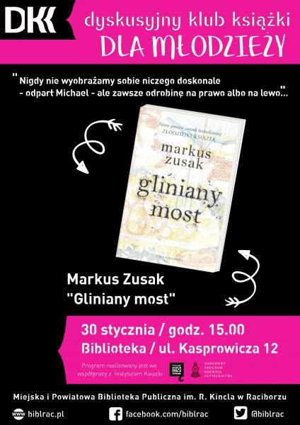 Dyskusyjny Klub Książki dla młodzieży Miejska i Powiatowa Biblioteka