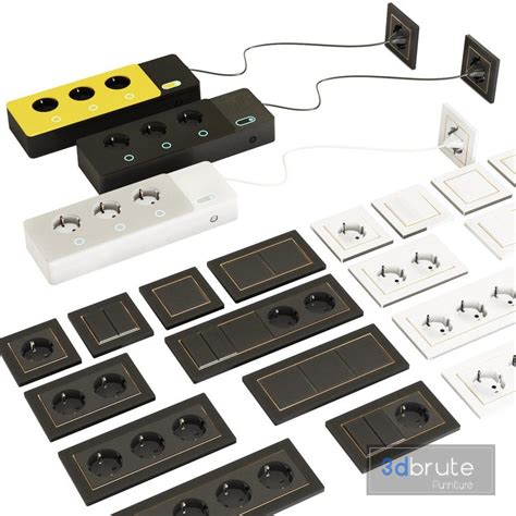 Sockets 3d Model Buy Download 3dbrute