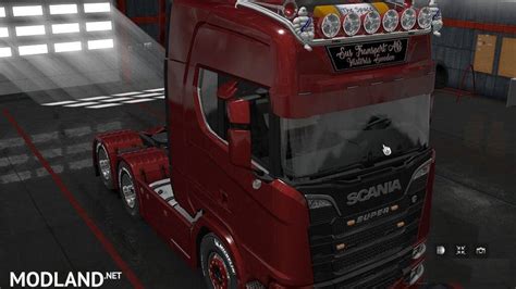 Extended Sunshield For Next Gen Scania Mod For Ets 2