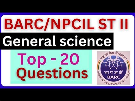 Npcil Previous Year Question Paper Npcil Science Question Paper