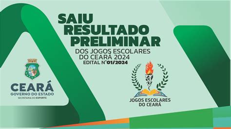 Sesporte Divulga Resultado Preliminar Do Edital N 01 2024 Jogos