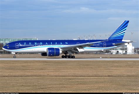 4K AI001 AZAL Azerbaijan Airlines Boeing 777 200LR Photo By Mathias