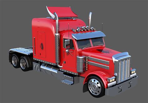 Truck 3D Model $25 - .ma .obj .fbx .max .c4d - Free3D