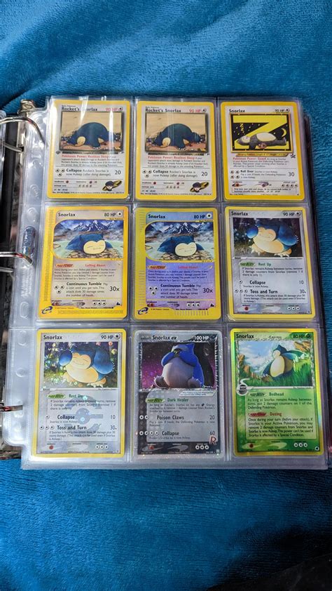 I finally have every English Snorlax TCG card, cards featuring Snorlax ...