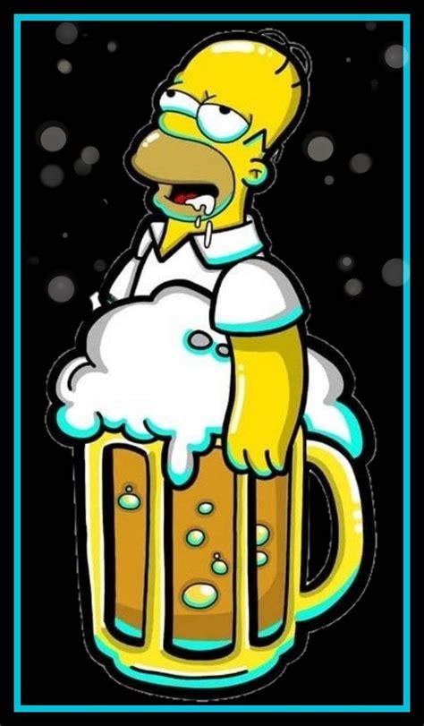 Homer Simpson Beer Wallpaper – NBKomputer