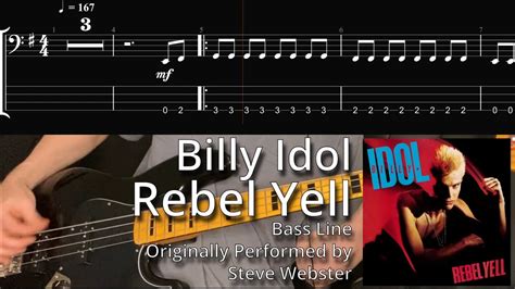 Billy Idol Rebel Yell Bass Line W Tabs And Standard Notation YouTube