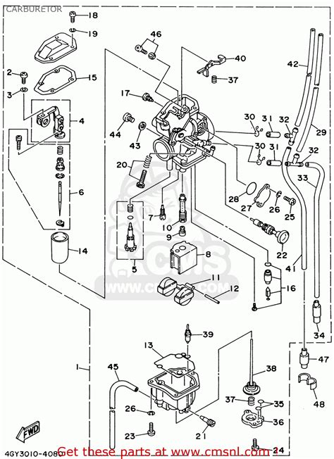 Yamaha Vino 125 Carburetor Diagram