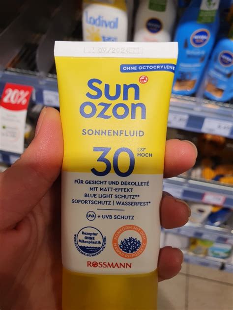 Sun Ozon Sonnenfluid Lsf Inci Beauty