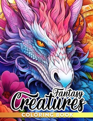 Fantasy Creatures Coloring Book: Get this amazing book of fantasy ...