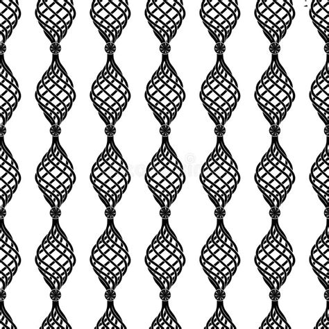 Wrought Iron Pattern Stock Vector Illustration Of Grate 46002461