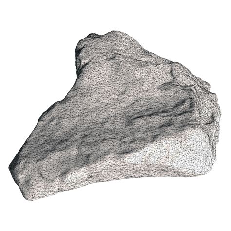 Granite Boulder 3d Model Baso Assets