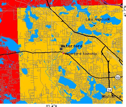 Waterford township, Oakland County, Michigan (MI) Detailed Profile