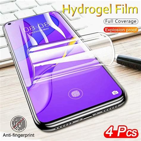 Protecteur D Cran Couverture Compl Te Film Hydrogel Pour Honor