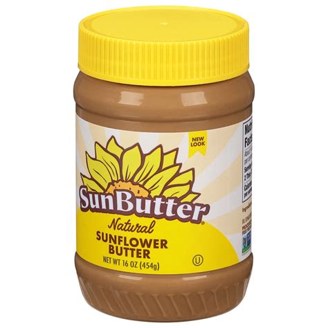 Sunbutter Natural Sunflower Butter 16 Oz 16 Oz Shipt