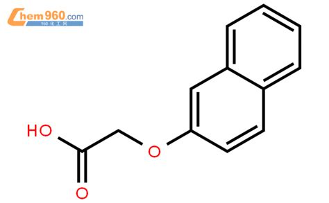 120 23 0 2 萘氧基乙酸CAS号 120 23 0 2 萘氧基乙酸中英文名 分子式 结构式 960化工网