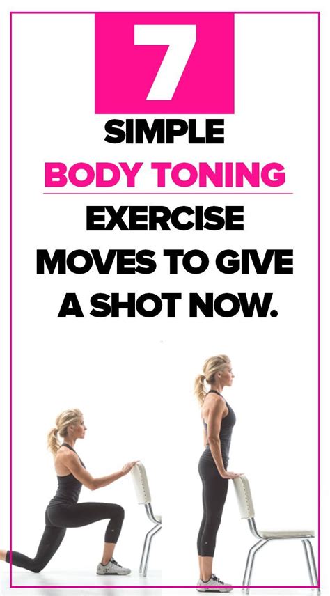 7 Simple Body Toning Exercise Moves For Women 7goodies Workout Moves Toning Workouts Toned