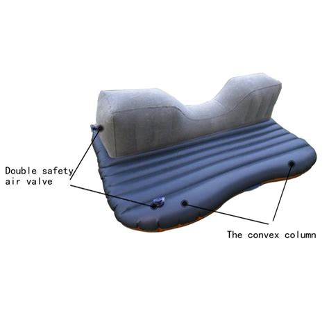 New Car Back Seat Sex Self Drive Travel Air Mattress Rest Inflatable Bed Outdoor