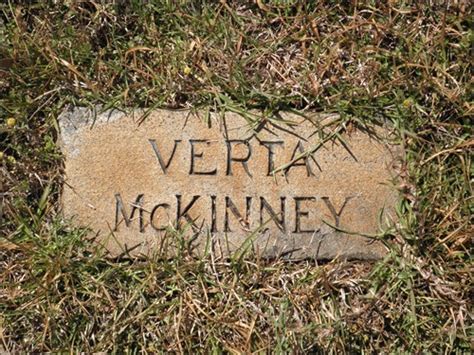 Verta McKinney Find A Grave Memorial