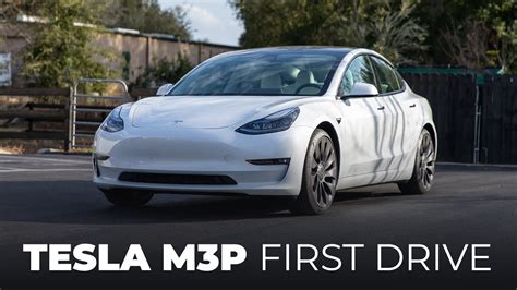 First Drive In My 2021 Tesla Model 3 Performance Youtube