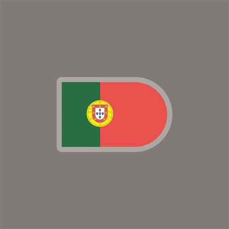 Premium Vector Illustration Of Portugal Flag Template