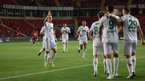 Alanyaspor 3 puanı 3 golle aldı Gerçek Alanya Gazetesi