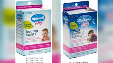 Baby teething tablets recalled nationwide