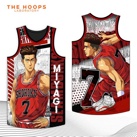 Thl Slamdunk Shohoku Basketball New Design Jersey Full Sublimated