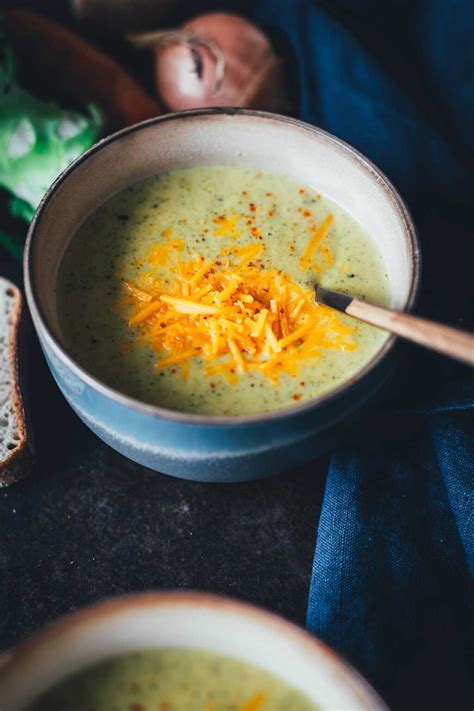 Brokkoli Cheddar Suppe Mit Und Ohne Thermomix Moey S Kitchen Foodblog