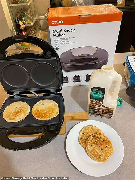 Kmart Four In One Multi Snack Maker That Bakes Waffles Doughnuts