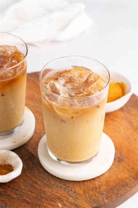 Starbucks Pumpkin Cold Brew Easy Copycat Insanely Good