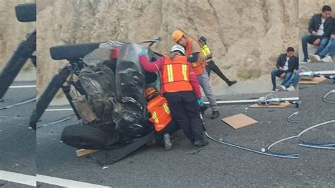 VIDEO Reportan Fuerte Accidente En Autopista Barranca Larga Ventanilla