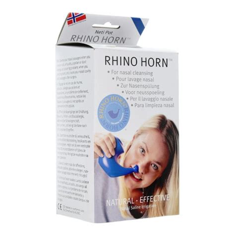 Lavage De Nez Rhinohorn Accessoire Hygi Ne Nasale Pot De Neti